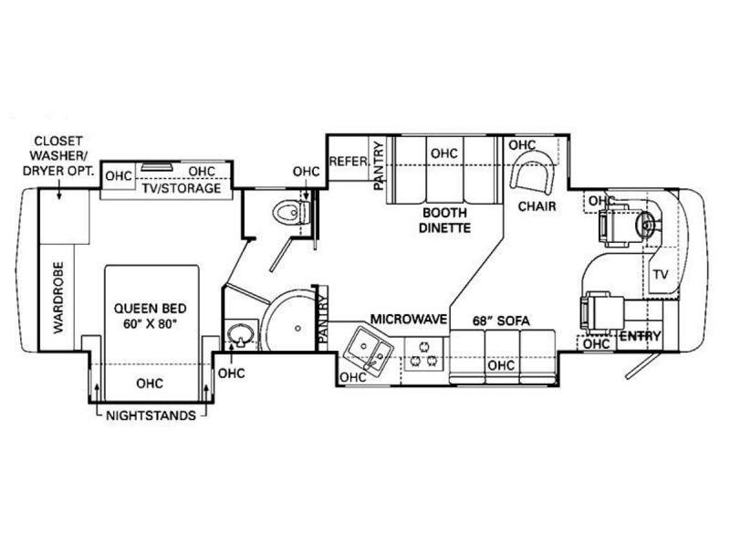 2008 Holiday Rambler Neptune XL 37PDQ, PHOTOS, Details, Brochure, Floorplan